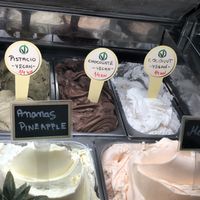 Choices at Gelateria Marmont in Split
