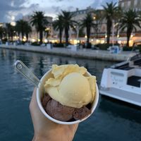 mango & chocolate  at Gelateria Marmont in Split