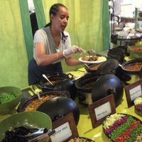 Colourful feast! at Ethiopiques - Boiler House in East London