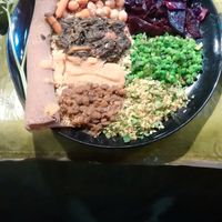 Platter at Ethiopiques - Boiler House in East London