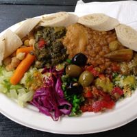 Platter  at Ethiopiques - Boiler House in East London