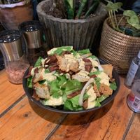 Chicken & bacon Caesar salad  at Rad Rabbit in Chiang Mai