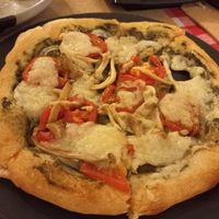 Small farm villa pizza at Rad Rabbit in Chiang Mai