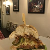 Jack fruit burger  at Rad Rabbit in Chiang Mai