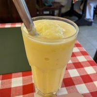 Pineapple smoothie, 75 baht  at Rad Rabbit in Chiang Mai