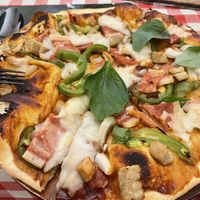 Small Texas BBQ pizzaa  at Rad Rabbit in Chiang Mai