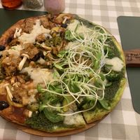 Spicy jackfruit  + green wonder   at Rad Rabbit in Chiang Mai