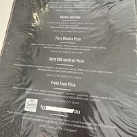 Pizza Page 2  at Rad Rabbit in Chiang Mai