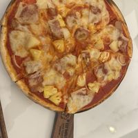 Hawaiian pizza   at Rad Rabbit in Chiang Mai