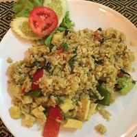 Thai fried rice at Rad Rabbit in Chiang Mai