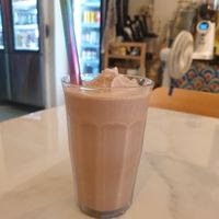 Chocolate milkshake - 9/10 plain and simple goodness that is a chocolate milkshake felt like drinking ice-cream, not super extravagant and fancy but great at Rad Rabbit in Chiang Mai