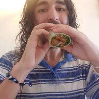 With anything I've had wrapped here it always seems the bottom/top are open 🤷 at Rad Rabbit in Chiang Mai