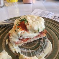 Benedict egg at Rad Rabbit in Chiang Mai