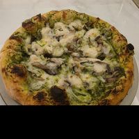 Farm villa pizza small at Rad Rabbit in Chiang Mai