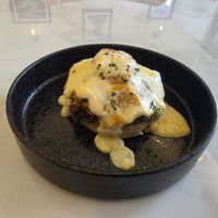 Vegan eggs benedict at Rad Rabbit in Chiang Mai