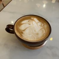 Latte at Rad Rabbit in Chiang Mai