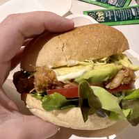 Burger (delivered)   at Rad Rabbit in Chiang Mai