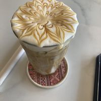 Caramel macchiato iced  at Rad Rabbit in Chiang Mai