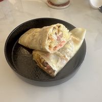 Crunch wrap  at Rad Rabbit in Chiang Mai