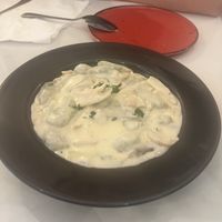 Creamy Coconut Alfredo gnocchi   at Rad Rabbit in Chiang Mai