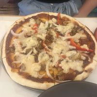 Texas BBQ thin crust  at Rad Rabbit in Chiang Mai