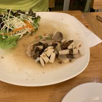 Mushroom stir fry  at Rad Rabbit in Chiang Mai