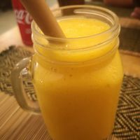 Mango - Lime smoothie at Rad Rabbit in Chiang Mai