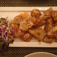 "free" Cauliflower wings - so crispy and tasty at Rad Rabbit in Chiang Mai