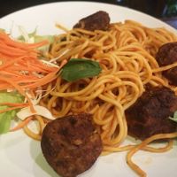 Spaghetti Veatballs 🍝 at Rad Rabbit in Chiang Mai