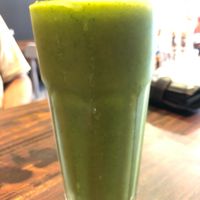 Green smoothy at The Grazing Goat Cafe in Mackay