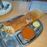 Dosa (spicy potato) at Jai Durga Mahal in North West London
