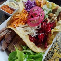 Falafel  at Rainbow Cafe in Ella