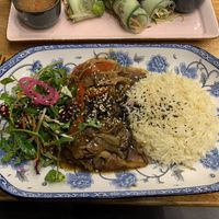 Aubeegine Katsudon  at Rainbow Cafe in Ella