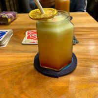 Pink lemonade  at Rainbow Cafe in Ella