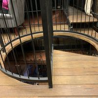 Top floor  at Rainbow Cafe in Ella