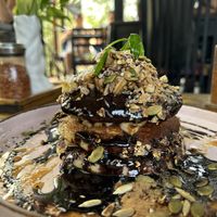 Pancakes   at Rainbow Cafe in Ella