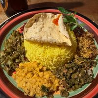 vegan Curry  at Rainbow Cafe in Ella