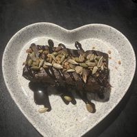 Vegan chocolate cake   at Rainbow Cafe in Ella