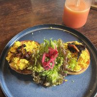 Tofu scramble 🤤  at Rainbow Cafe in Ella