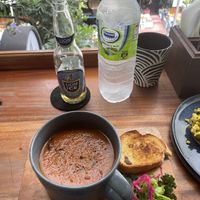 Tomato bisque   at Rainbow Cafe in Ella