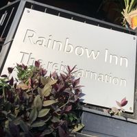 Sign at Rainbow Cafe in Ella