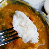 Idly Sambar - close-up at Veggie & Vega - Restaurant in Berlin