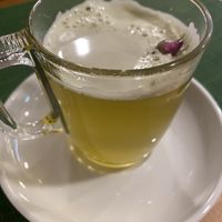 Peppermint tea with Damascus rose  at Falafelmania - Restaurante Vegetariano y Vegano Oriental in Alicante