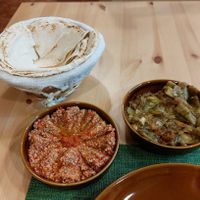 Spectacular Itch and green beans at Falafelmania - Restaurante Vegetariano y Vegano Oriental in Alicante