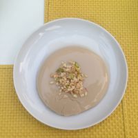 Postre de almendras  at Falafelmania - Restaurante Vegetariano y Vegano Oriental in Alicante