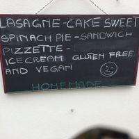 Menu at Gelateria Italiana Artigianale in Kalymnos