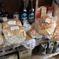 Locally baked fresh bread. at Aardvark Alternatives in Carmarthen