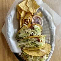 Veggie Tacos without cheese and without sour cream to make it vegan 🌱   at Kooky Coconut in Indian Rocks Beach