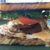 Burger at Willamette Market & Deli in Colorado Springs