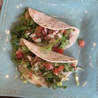 Bean tacos   at Maria's Buena Cocina in Highland
